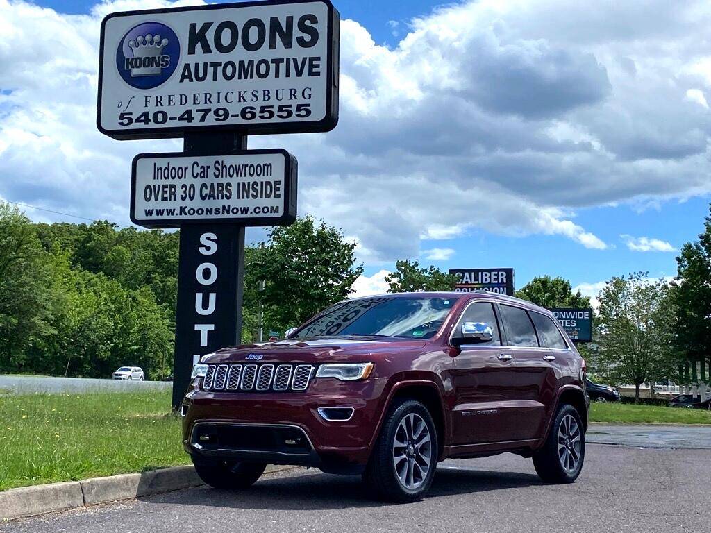 2018 Jeep Grand Cherokee Overland — SUV — 102,403 mi — Fredericksburg, VA