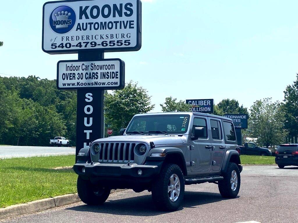 2020 Jeep Wrangler Sport S — SUV — 77,940 mi — Fredericksburg, VA