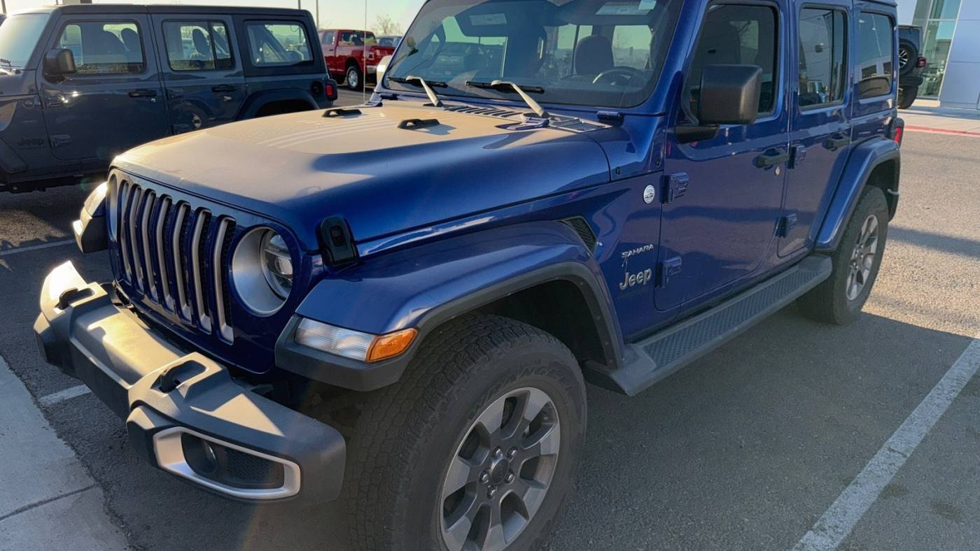2020 Jeep Wrangler Sahara — SUV — 18,885 mi — Las Cruces, NM