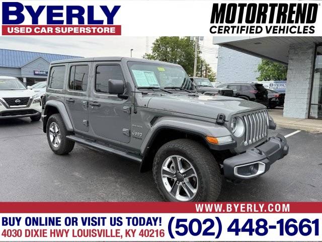 2020 Jeep Wrangler Sahara — SUV — 31,344 mi — Louisville, KY