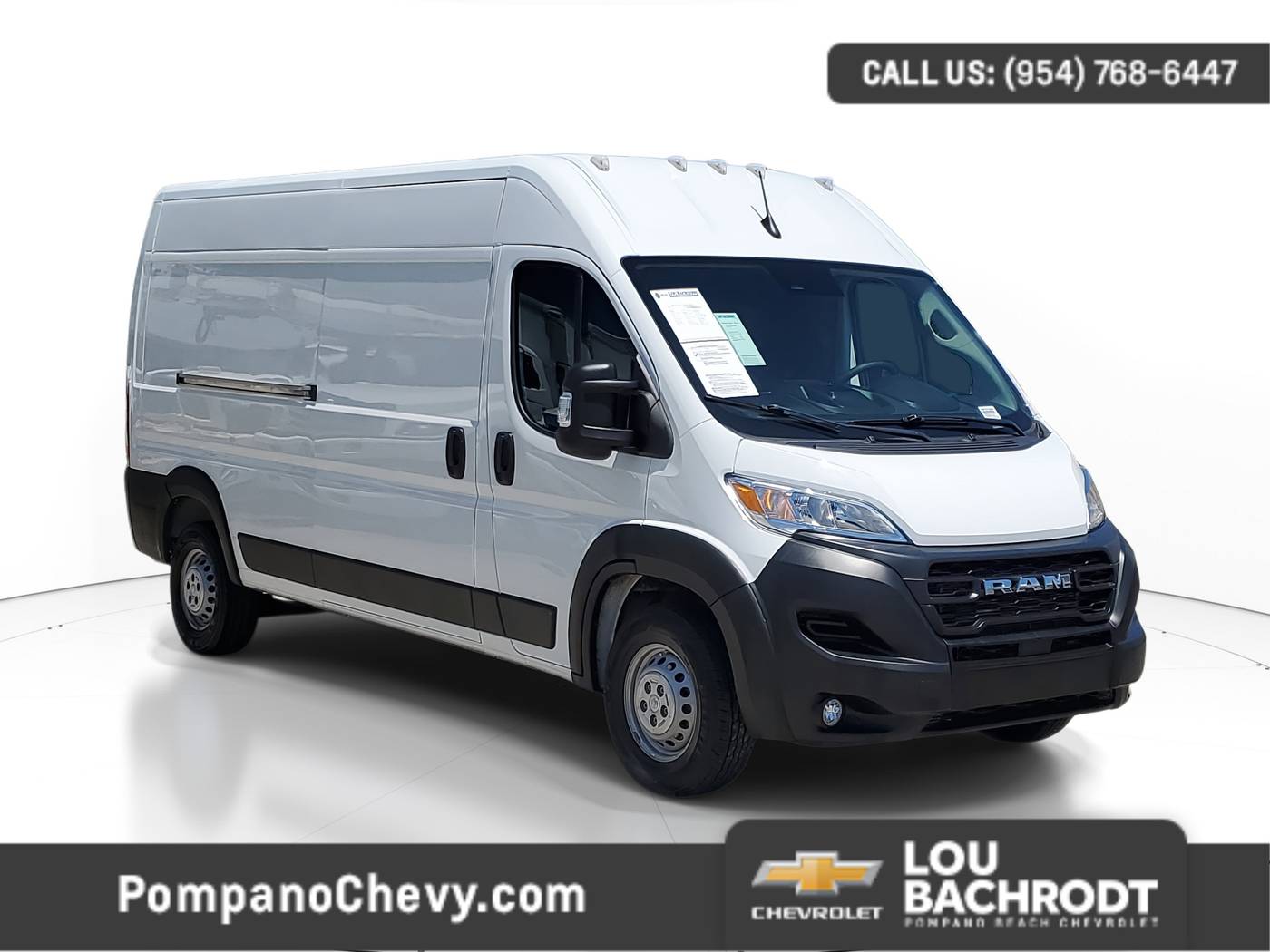 2024 Ram ProMaster Cargo Van Tradesman 2500 — Cargo Van — 23,555 mi — Pompano Beach, FL