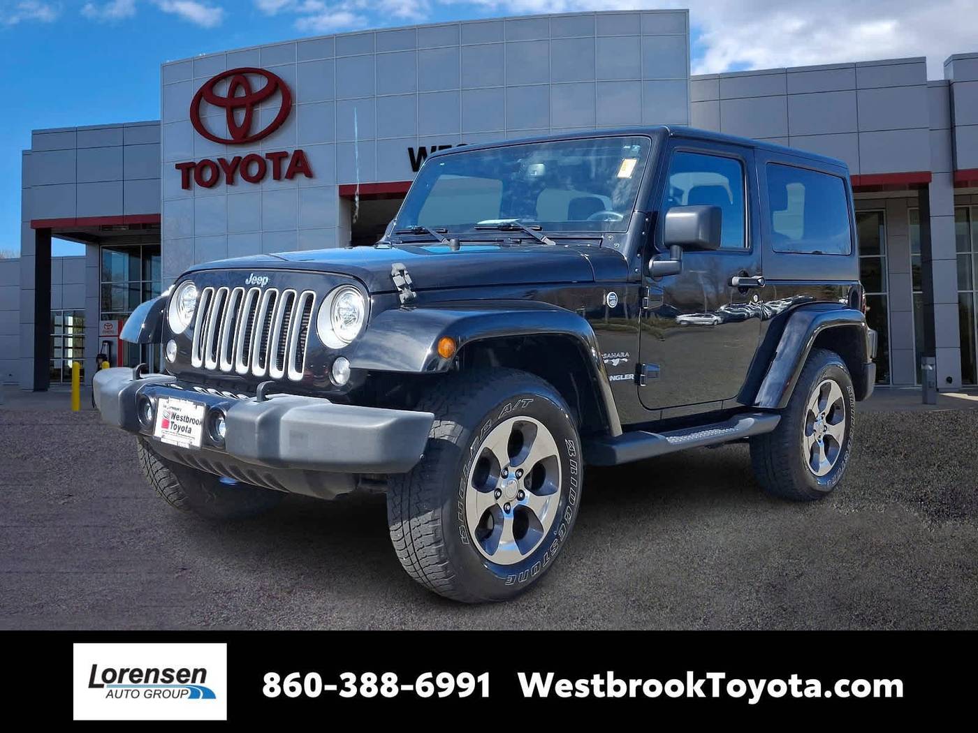 2017 Jeep Wrangler Sahara — SUV — 54,043 mi — Westbrook, CT