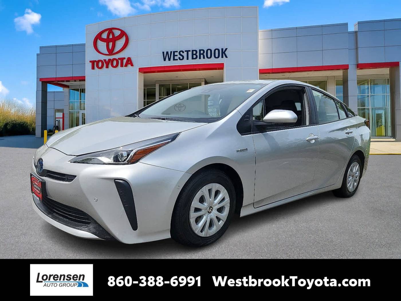 2022 Toyota Prius LE — Hatchback — 55,728 mi — Westbrook, CT