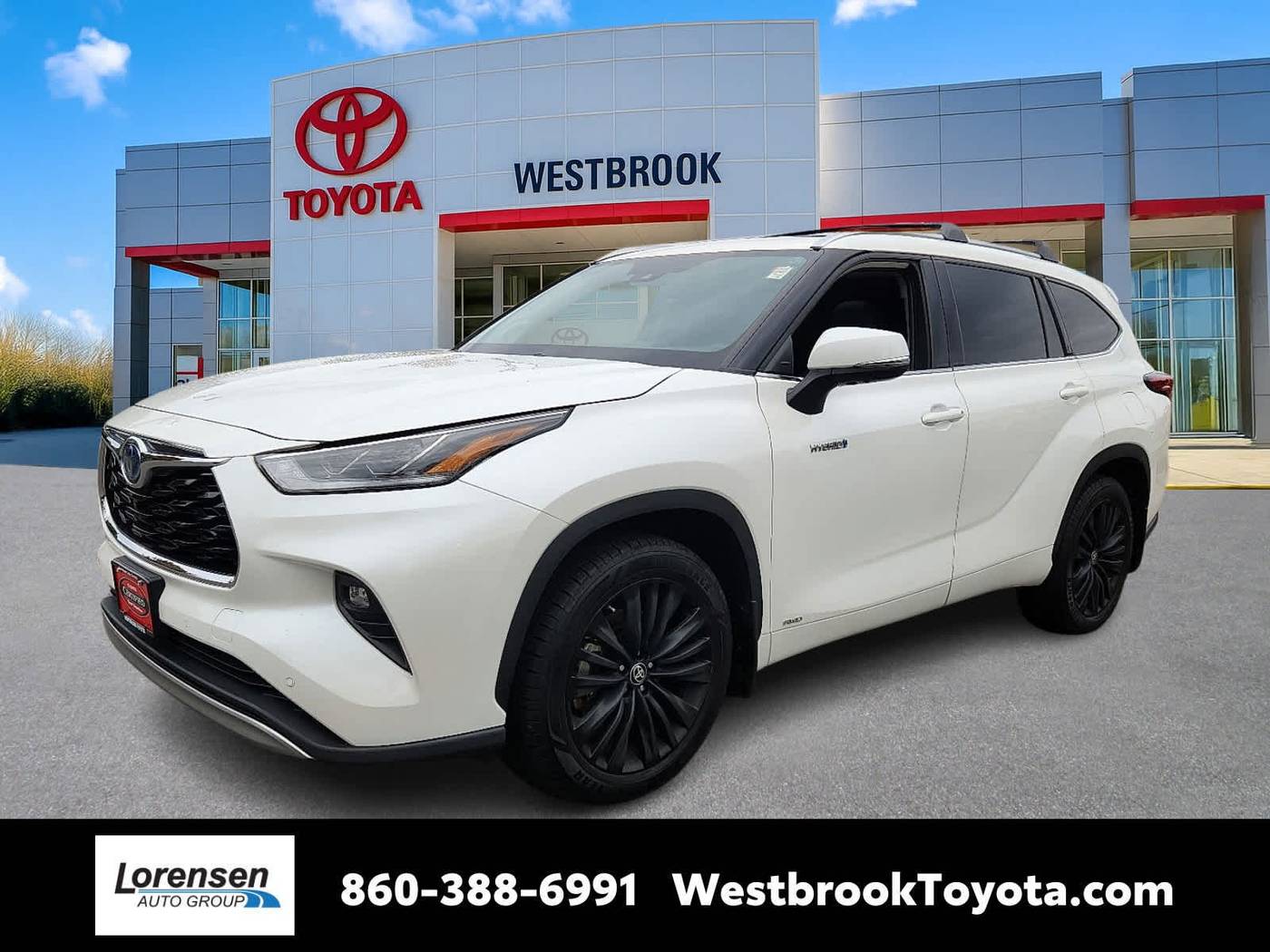 2021 Toyota Highlander Hybrid Platinum — SUV — 58,247 mi — Westbrook, CT