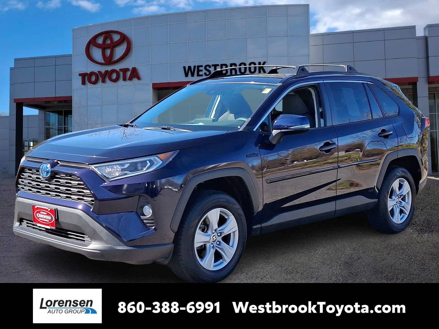 2021 Toyota RAV4 Hybrid XLE — SUV — 20,626 mi — Westbrook, CT