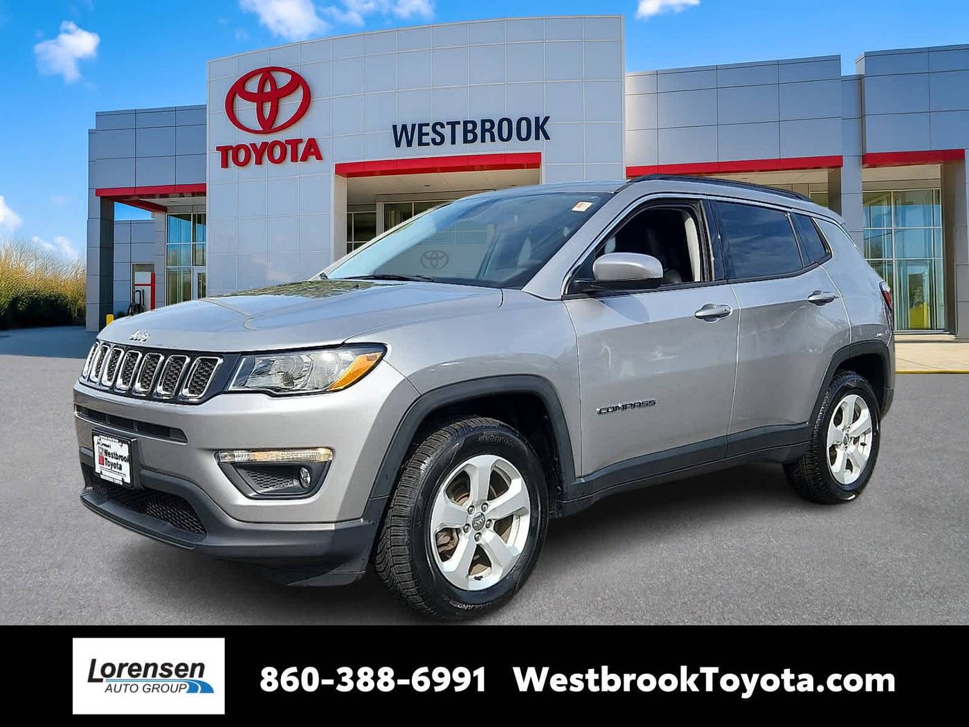 2019 Jeep Compass Latitude — SUV — 63,736 mi — Westbrook, CT