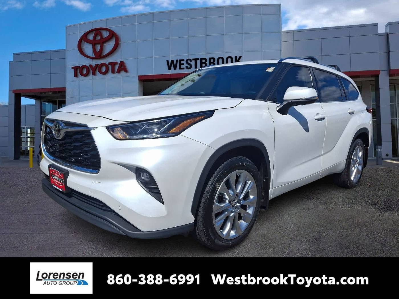 2023 Toyota Highlander Limited — SUV — 43,529 mi — Westbrook, CT