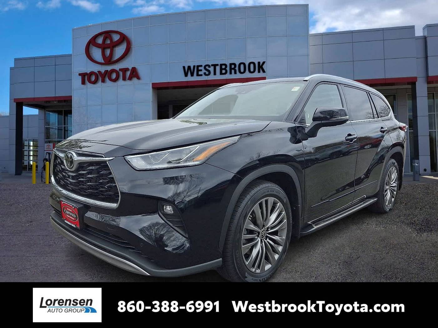 2022 Toyota Highlander Platinum — SUV — 28,487 mi — Westbrook, CT