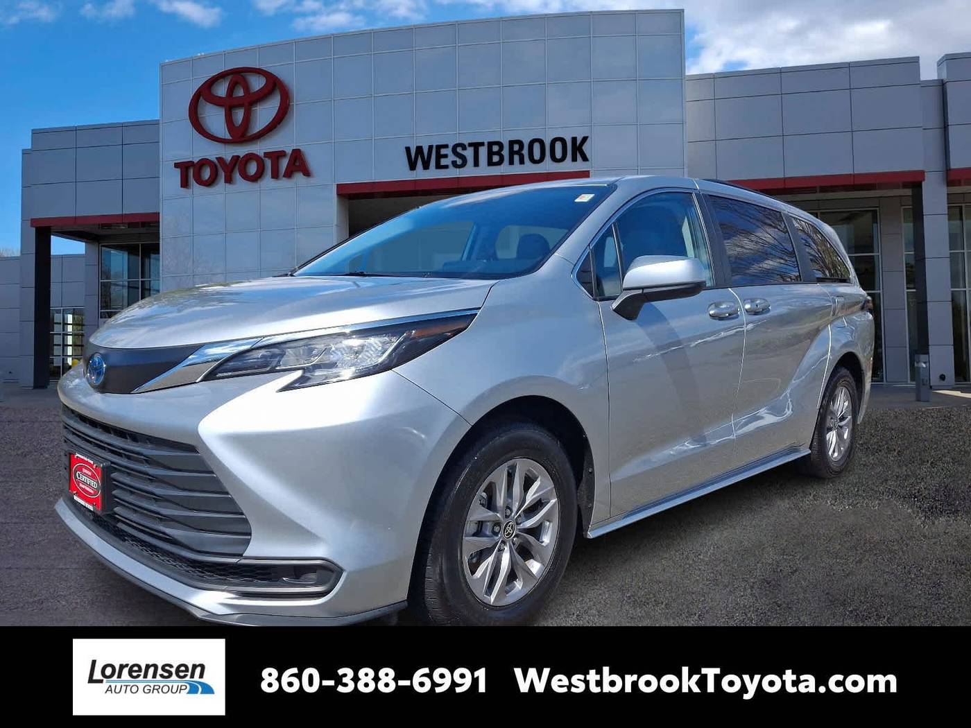 2022 Toyota Sienna LE — Minivan — 38,895 mi — Westbrook, CT