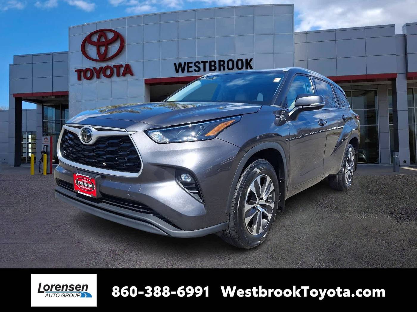 2022 Toyota Highlander XLE — SUV — 43,962 mi — Westbrook, CT