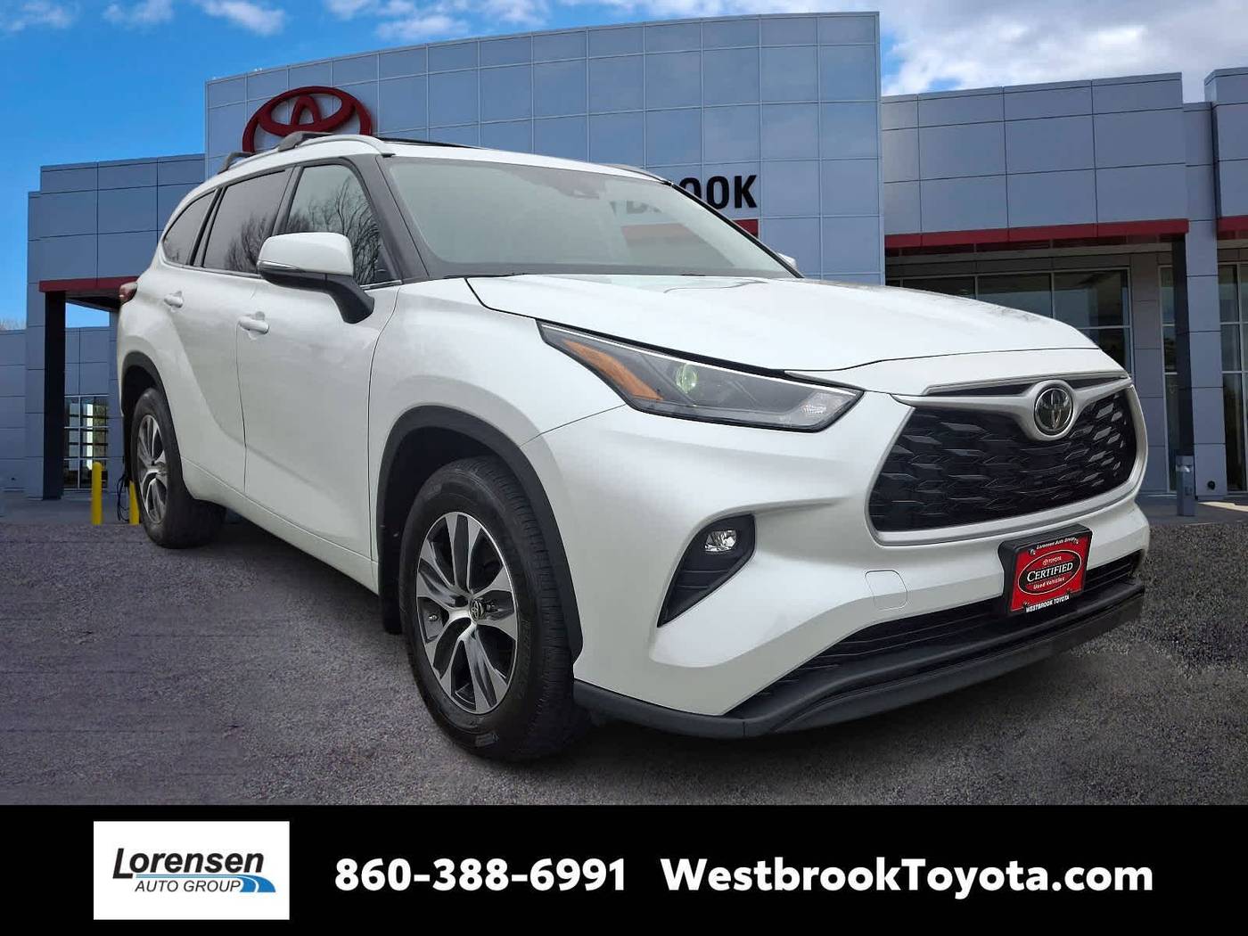 2022 Toyota Highlander XLE — SUV — 22,741 mi — Westbrook, CT