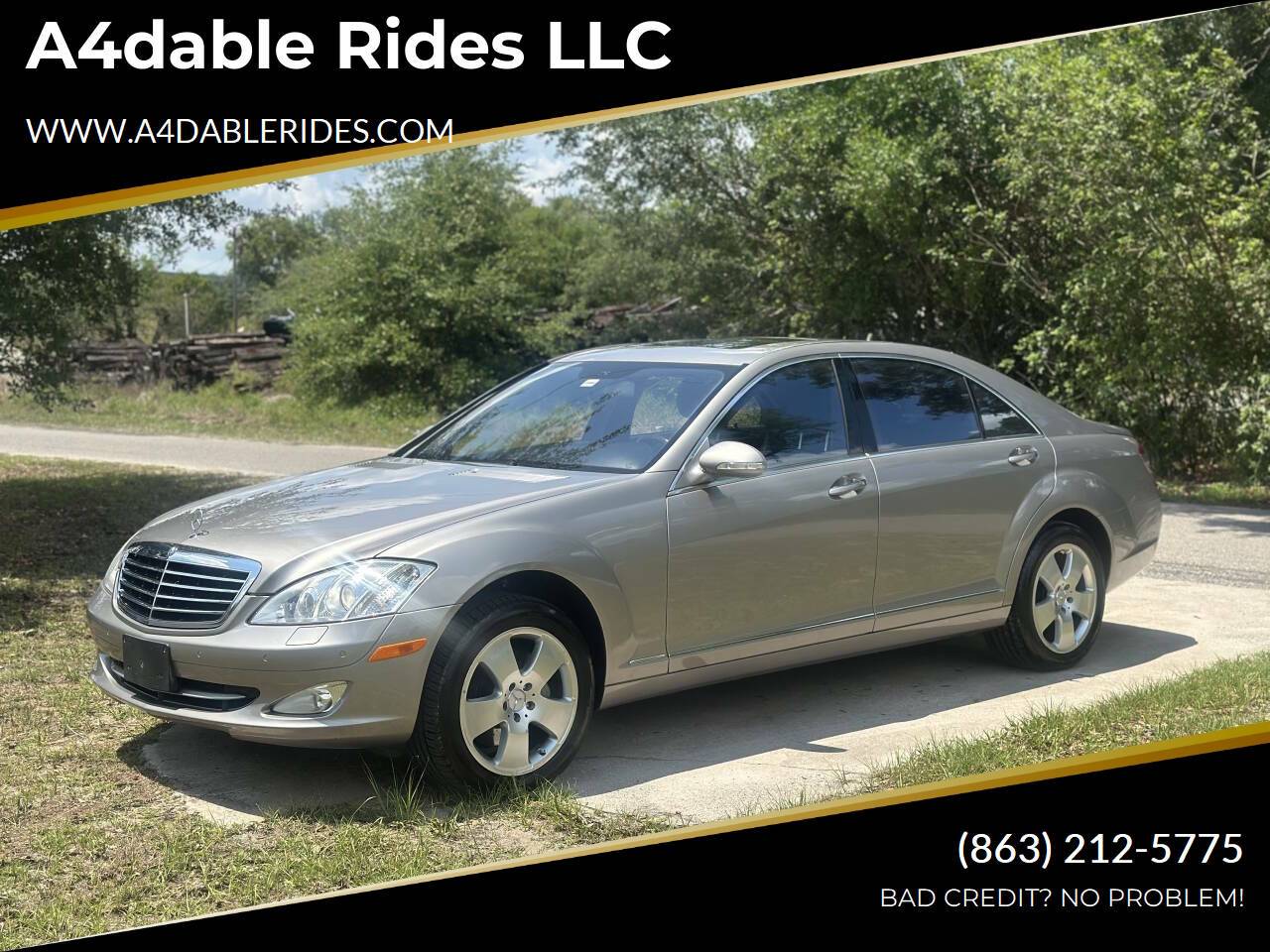 2007 Mercedes-Benz S-Class S 550 — Sedan — 75,450 mi — Haines City, FL