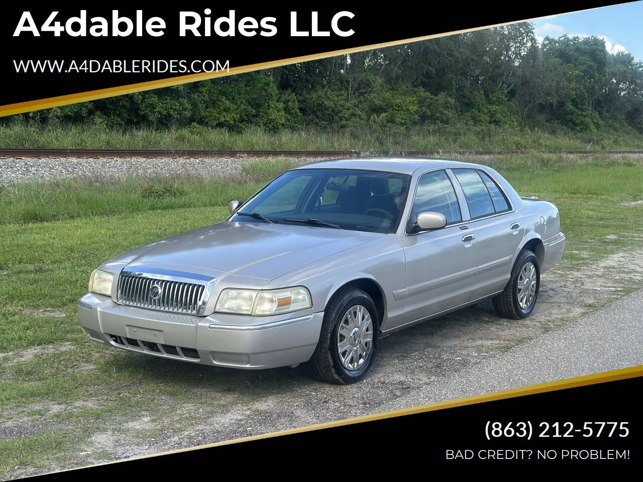 2008 Mercury Grand Marquis GS — Sedan — 54,062 mi — Haines City, FL