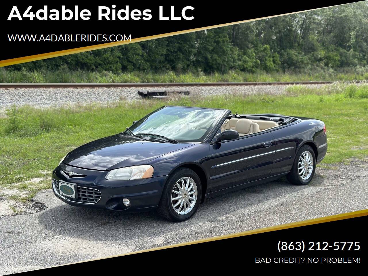2003 Chrysler Sebring Limited — Convertible — 45,250 mi — Haines City, FL