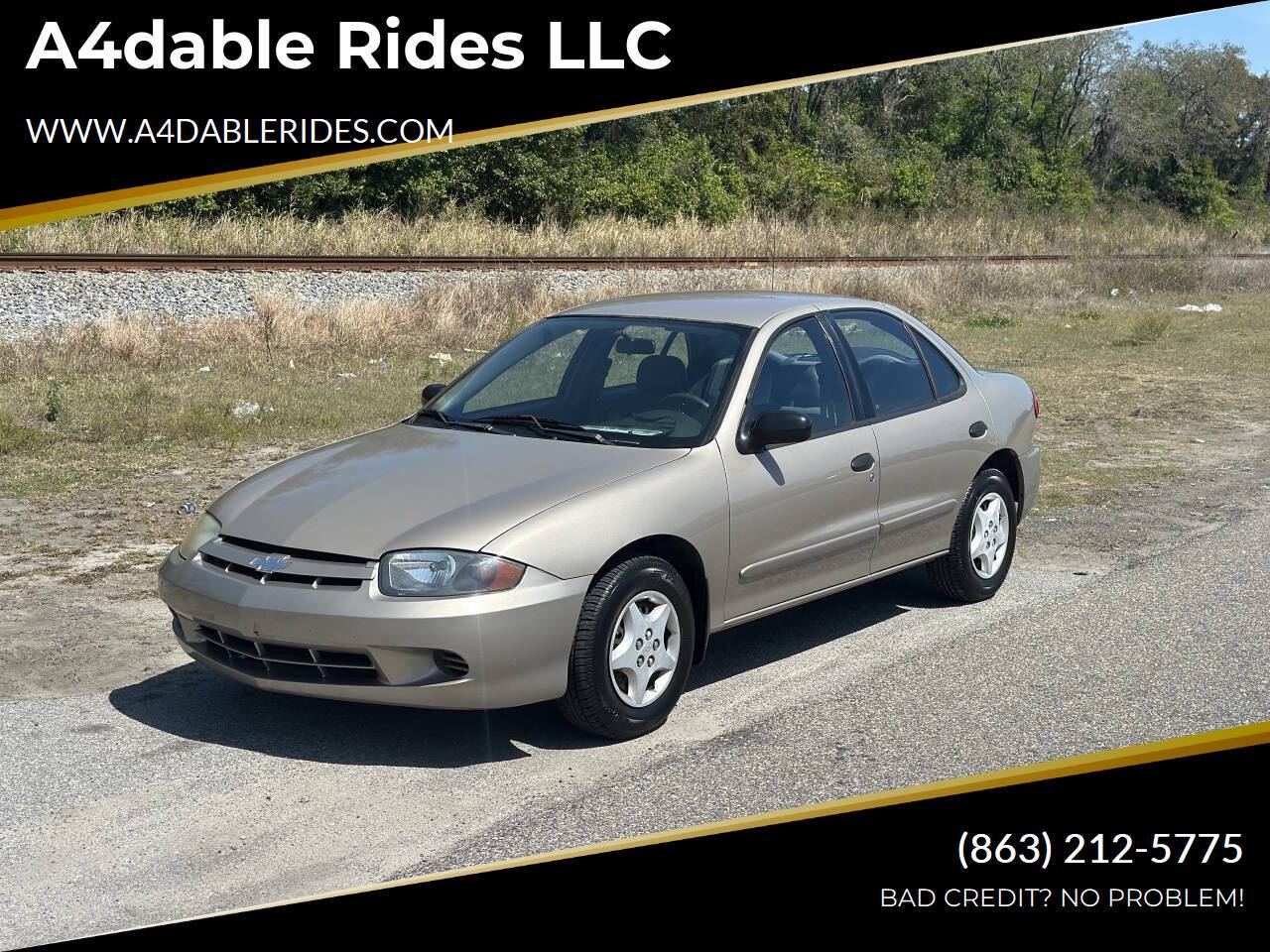 2003 Chevrolet Cavalier Base — Sedan — 42,660 mi — Haines City, FL
