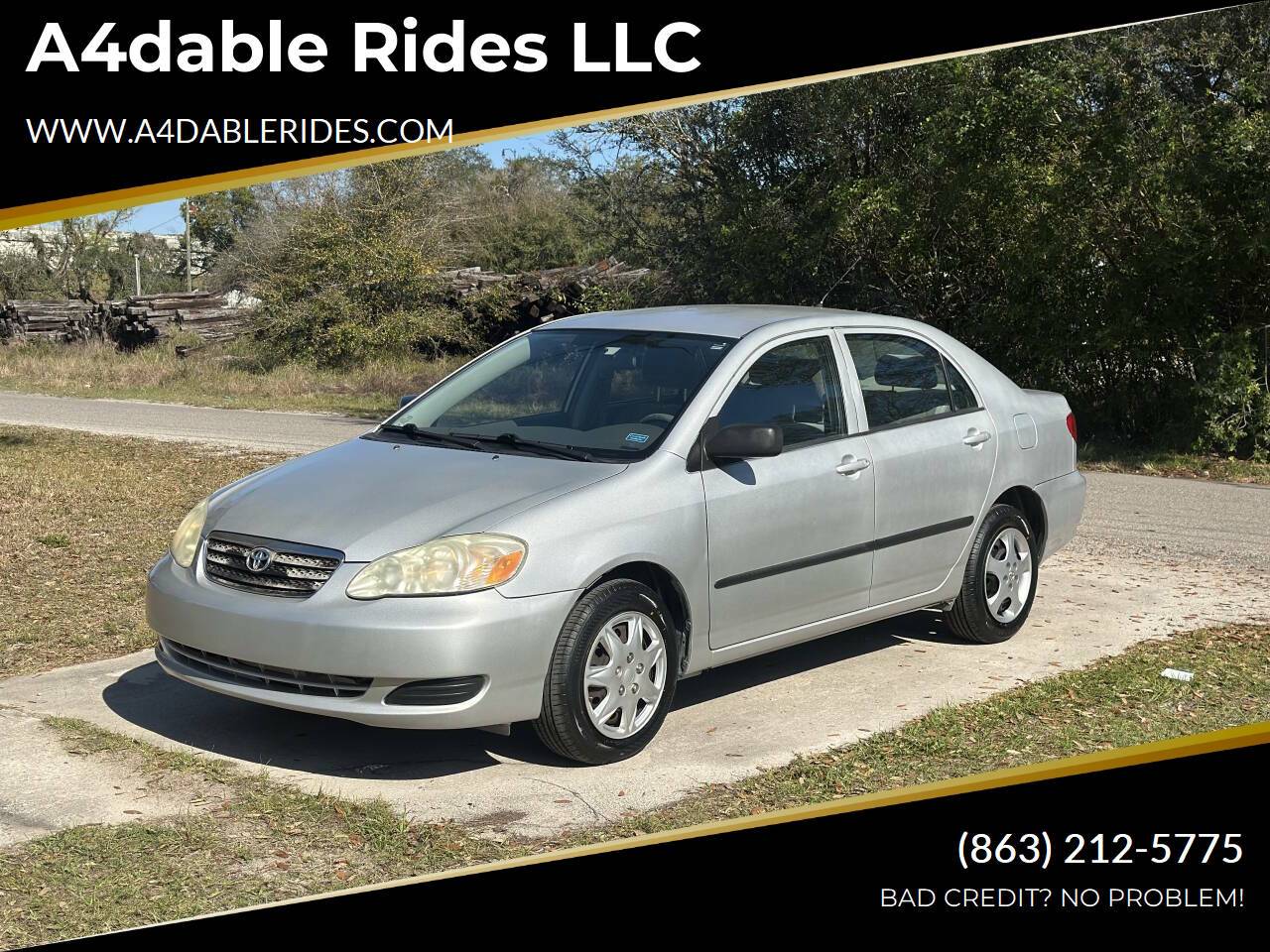 2006 Toyota Corolla CE — Sedan — 129,084 mi — Haines City, FL