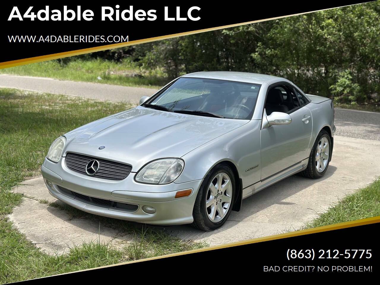2001 Mercedes-Benz SLK SLK 230 Kompressor — Convertible — 74,564 mi — Haines City, FL