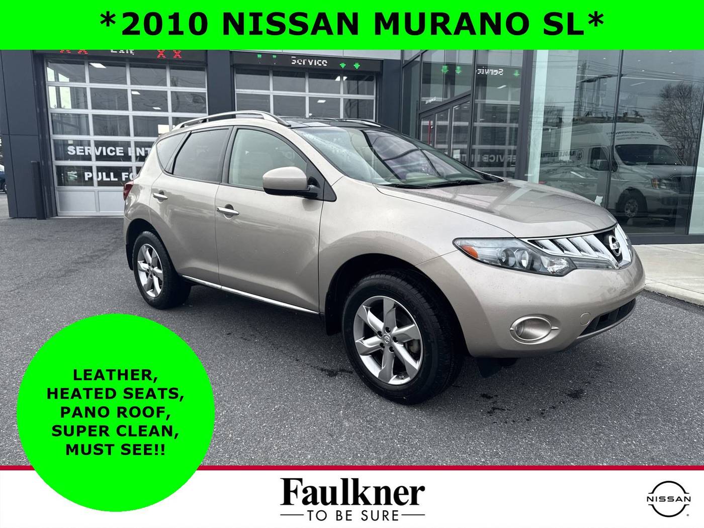 2010 Nissan Murano SL — SUV — 100,047 mi — Mechanicsburg, PA