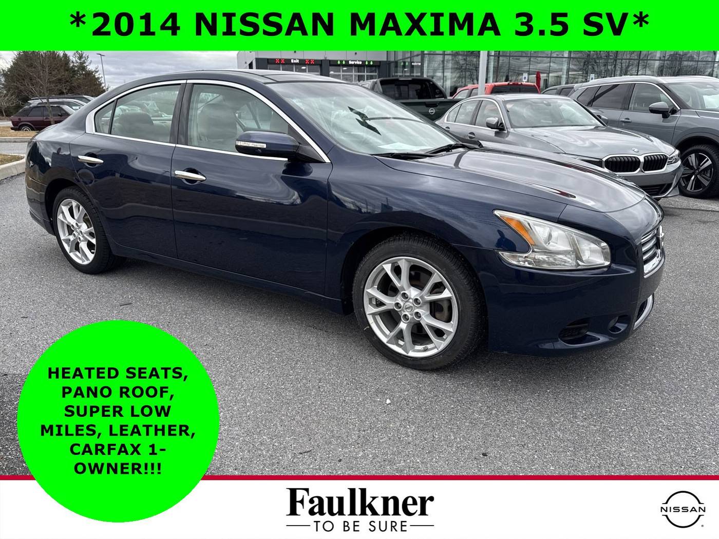 2014 Nissan Maxima SV — Sedan — 60,114 mi — Mechanicsburg, PA