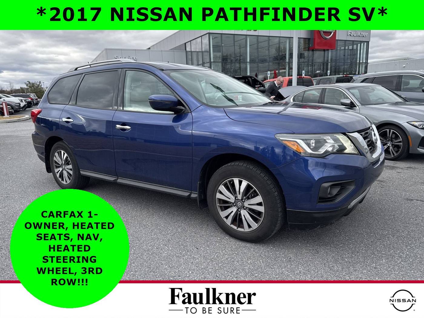2017 Nissan Pathfinder SV — SUV — 96,934 mi — Mechanicsburg, PA