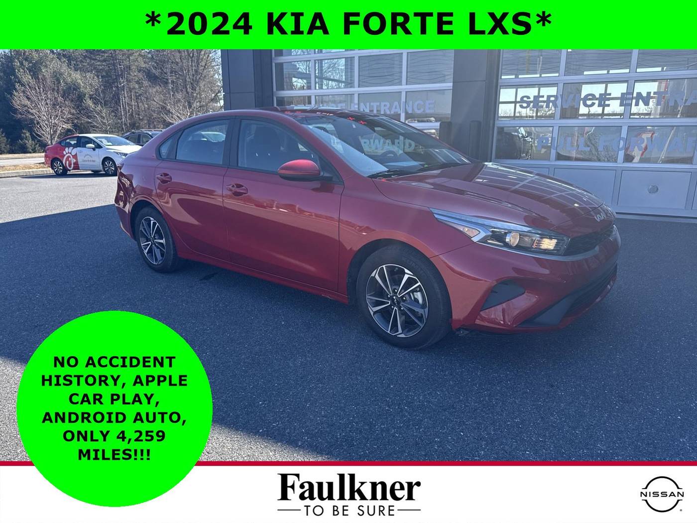 2024 Kia Forte LXS — Sedan — 4,259 mi — Mechanicsburg, PA