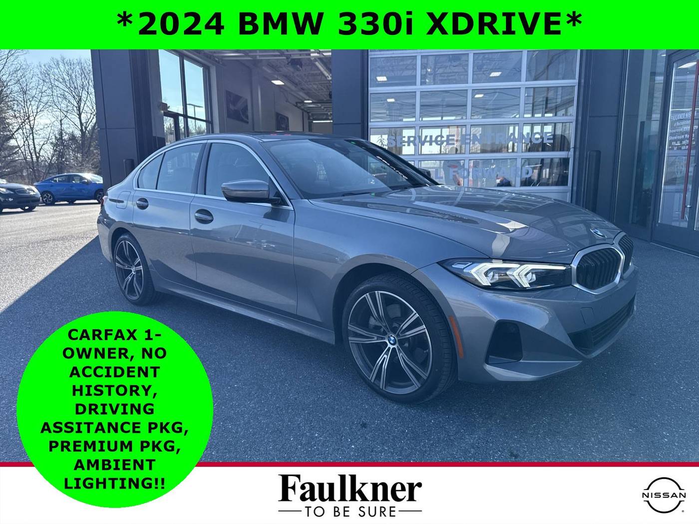 2024 BMW 3 Series 330i — Sedan — 14,899 mi — Mechanicsburg, PA