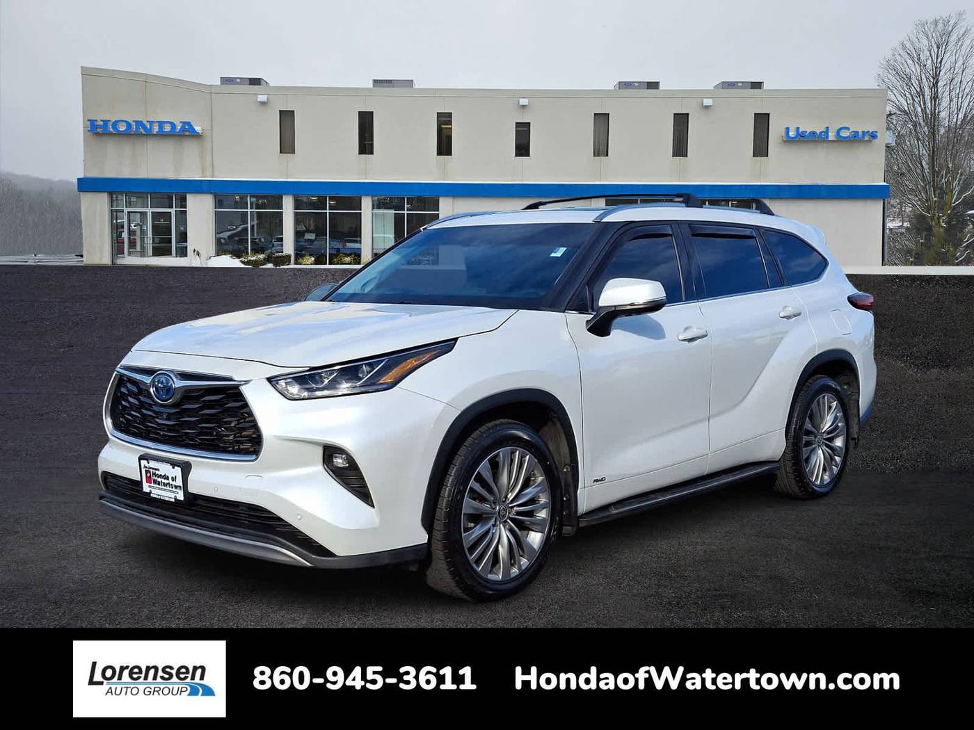 2022 Toyota Highlander Hybrid Platinum — SUV — 53,178 mi — Watertown, CT