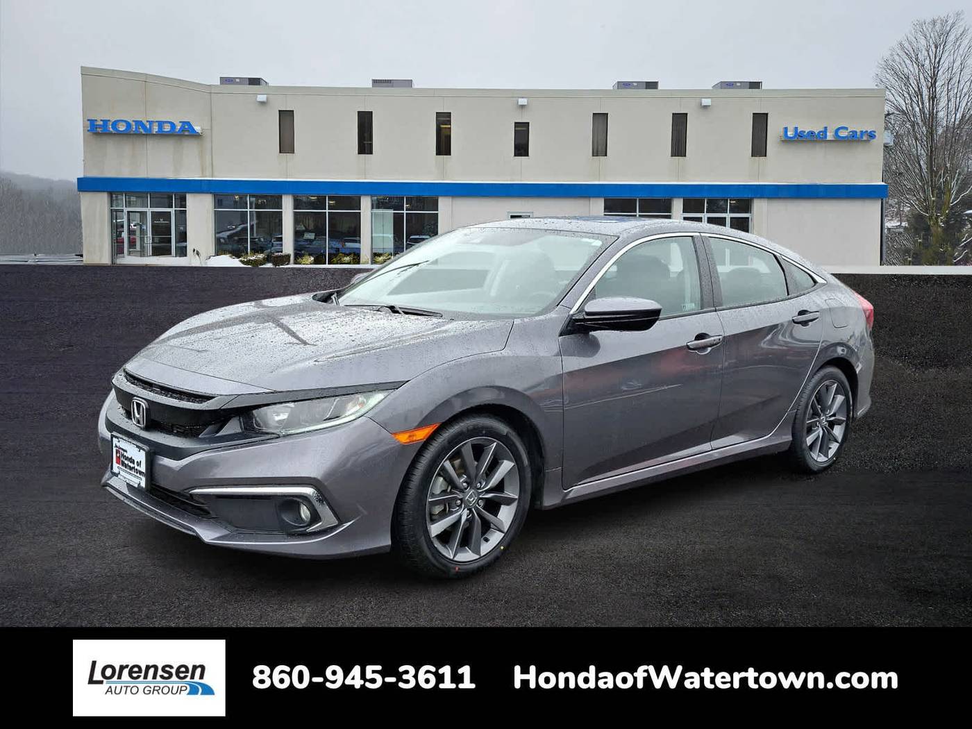 2021 Honda Civic EX — Sedan — 43,405 mi — Watertown, CT