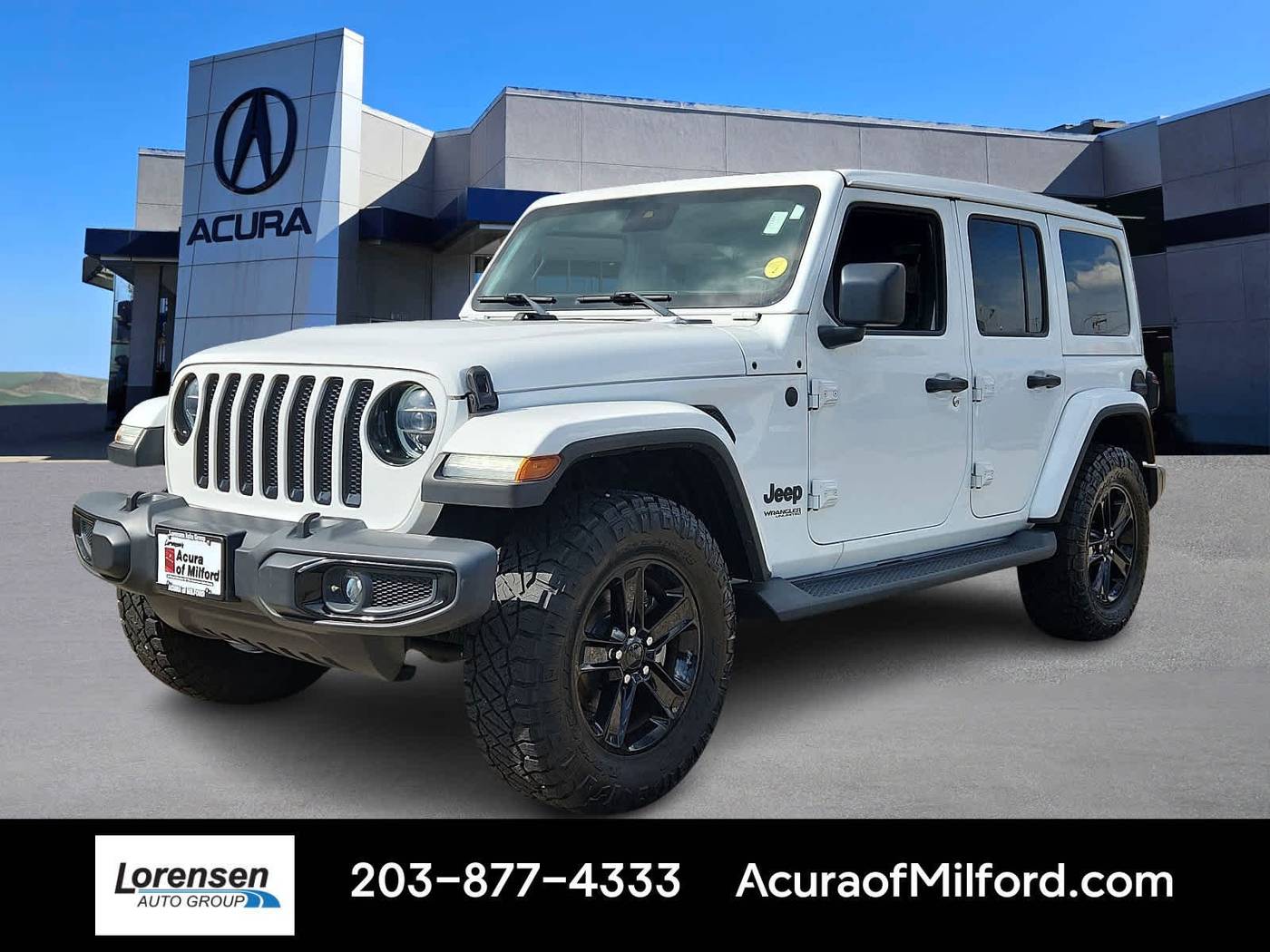 2021 Jeep Wrangler Sahara Altitude — SUV — 58,736 mi — Milford, CT