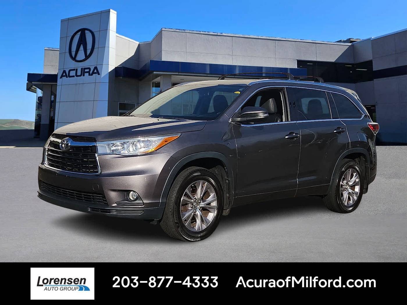 2015 Toyota Highlander XLE — SUV — 92,075 mi — Milford, CT