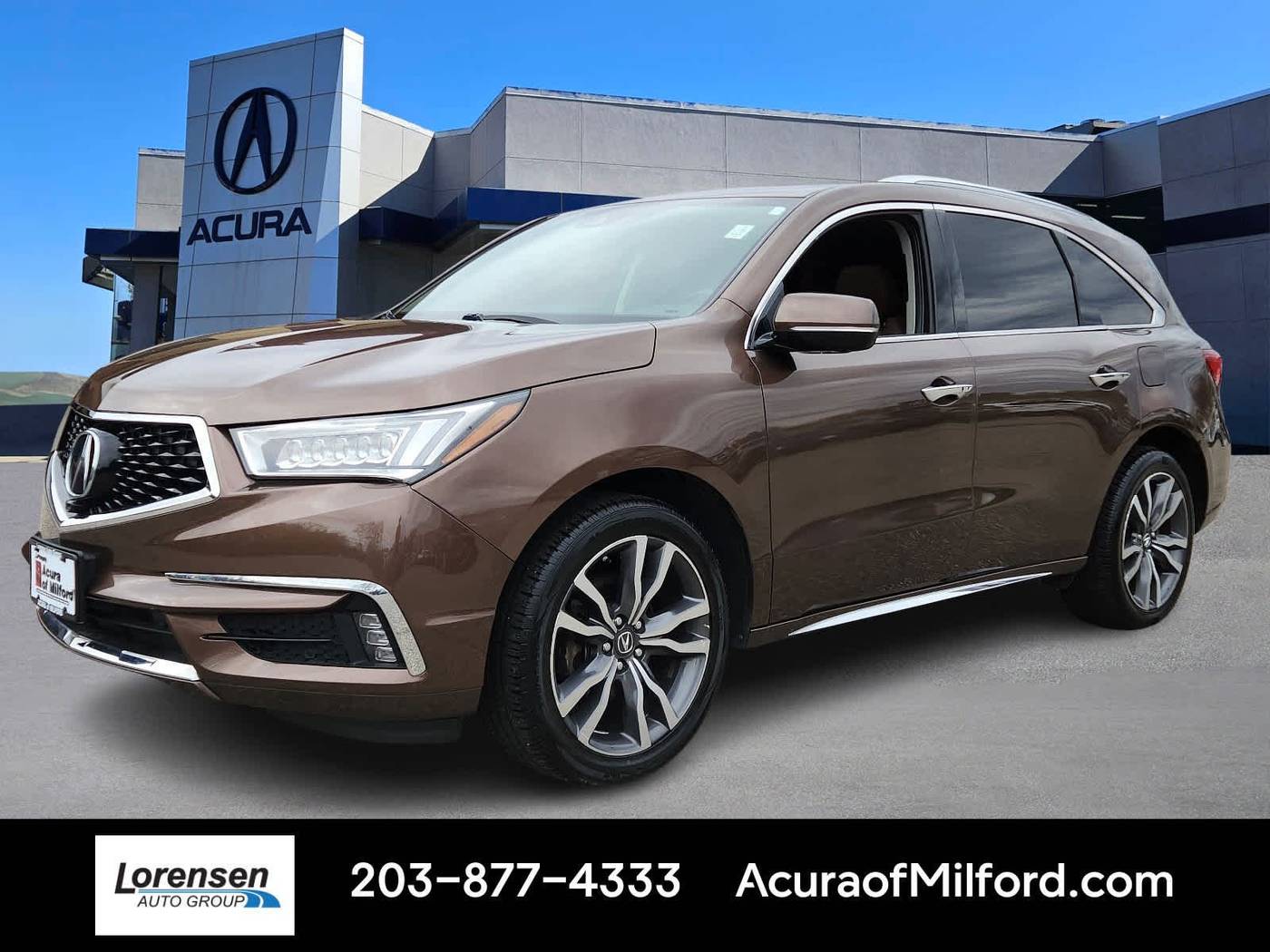 2019 Acura MDX Advance Package — SUV — 59,929 mi — Milford, CT