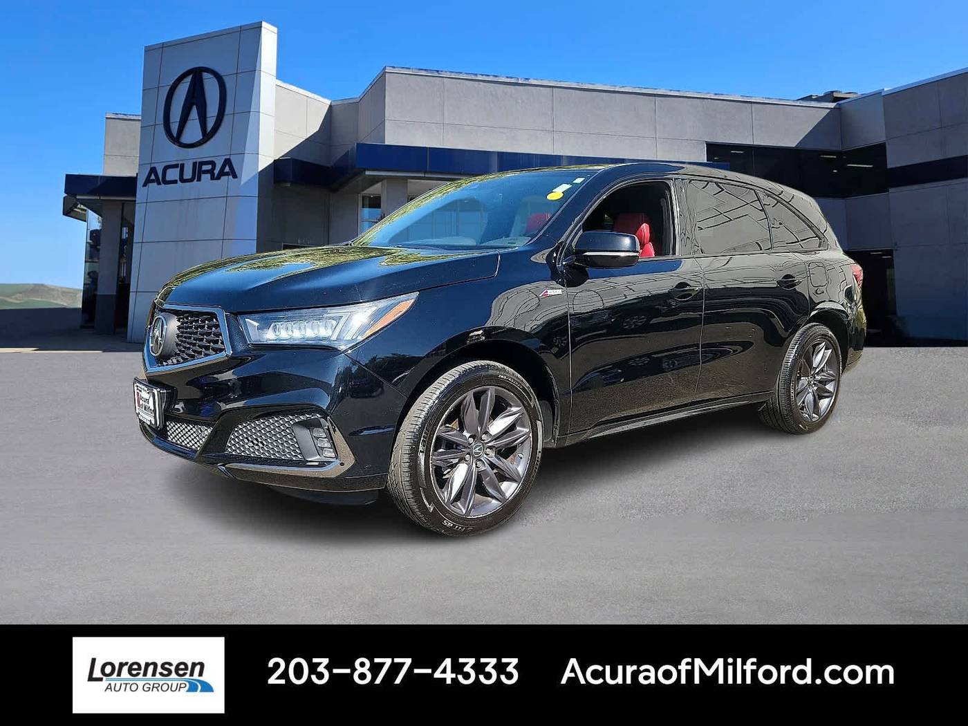 2019 Acura MDX A-Spec with Technology Package — SUV — 87,644 mi — Milford, CT