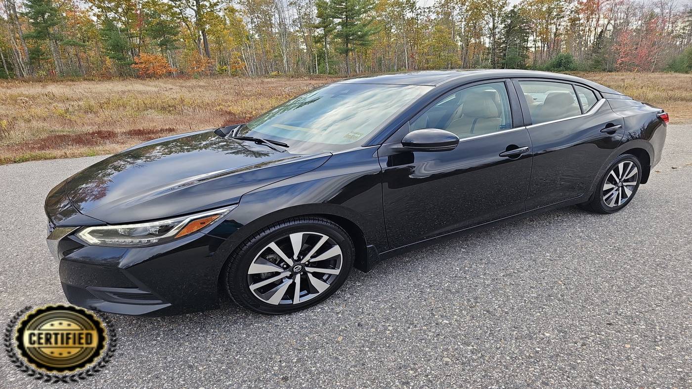 2020 Nissan Sentra SV — Sedan — 75,459 mi — Saco, ME