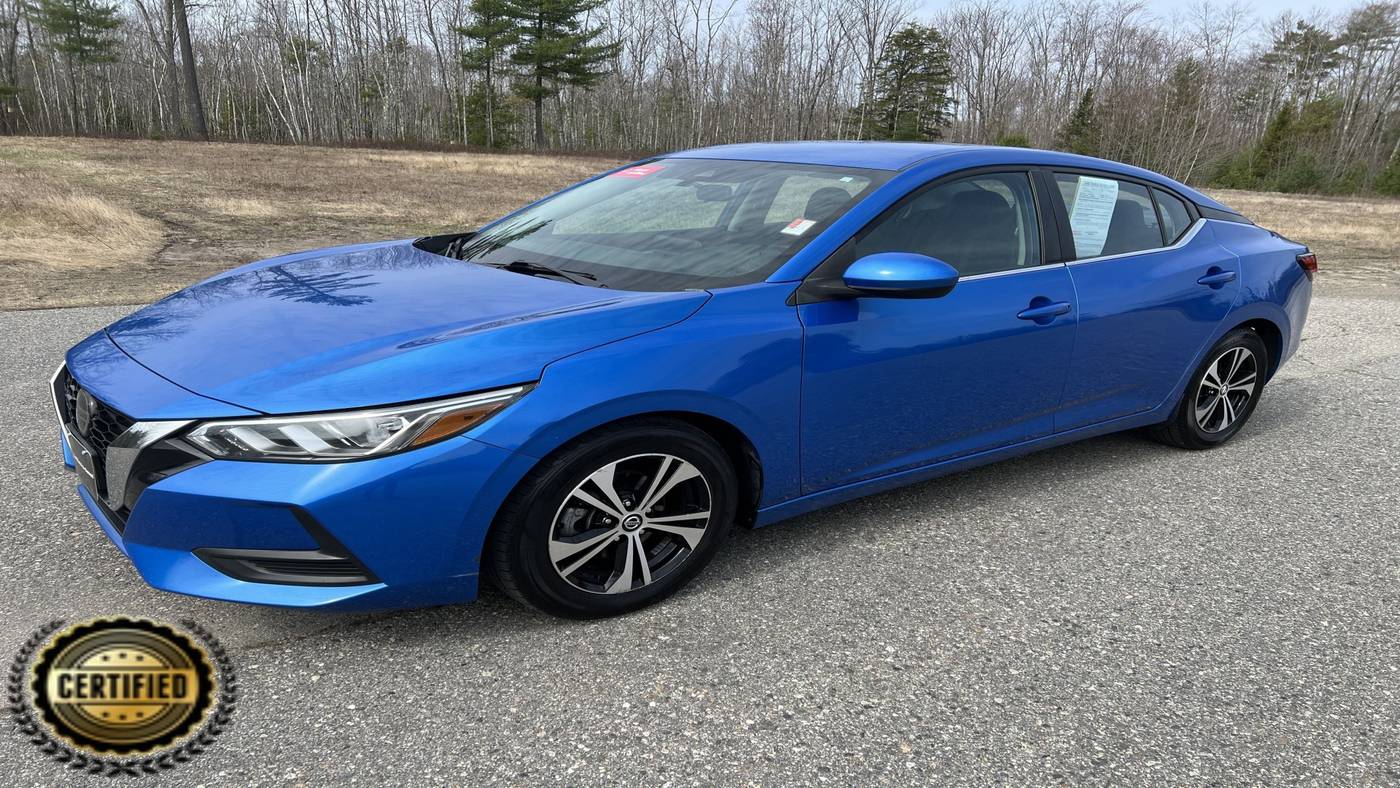 2021 Nissan Sentra SV — Sedan — 53,325 mi — Saco, ME