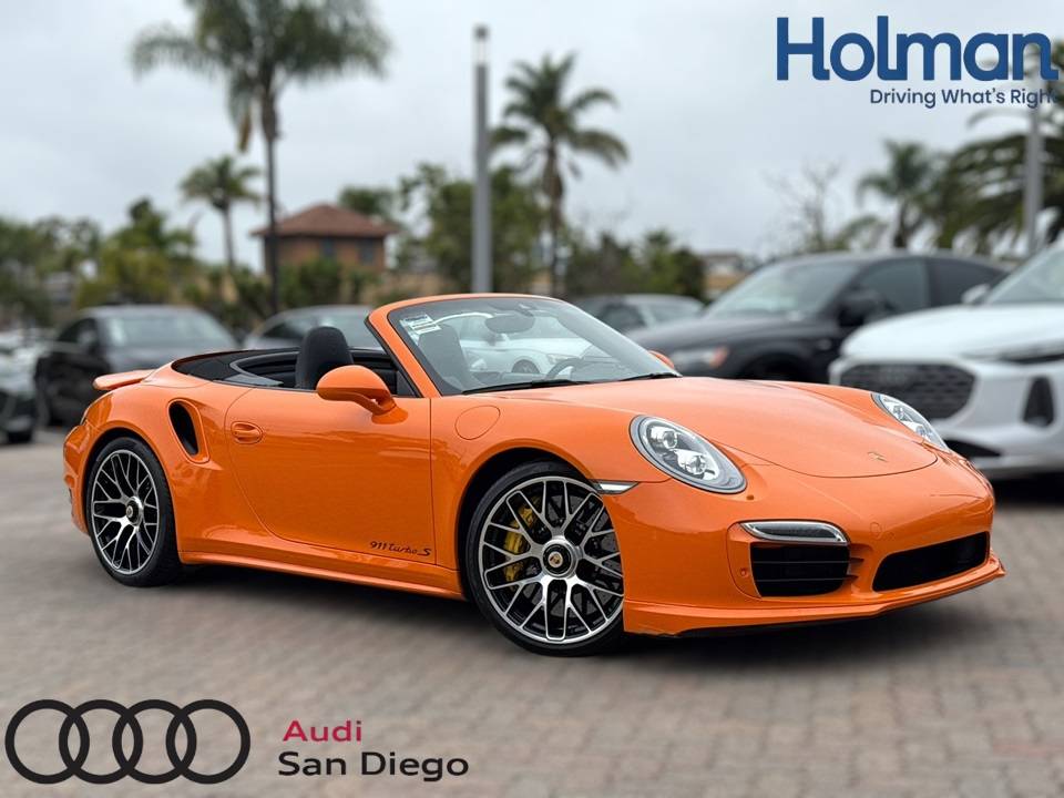 2014 Porsche 911 Turbo S — Convertible — 26,116 mi — San Diego, CA
