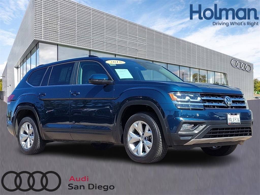 2018 Volkswagen Atlas SE with Technology — SUV — 77,372 mi — San Diego, CA