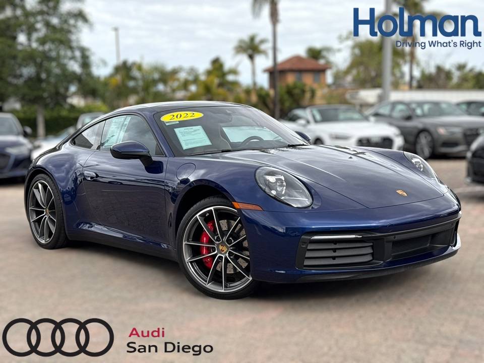 2022 Porsche 911 Carrera S — Coupe — 9,590 mi — San Diego, CA