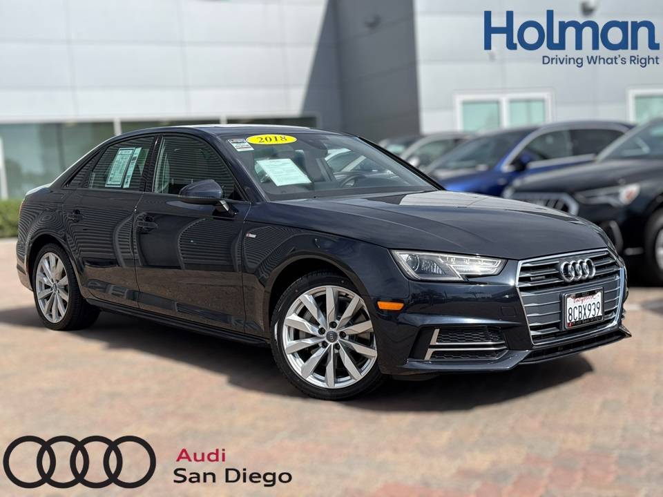 2018 Audi A4 Premium — Sedan — 81,806 mi — San Diego, CA