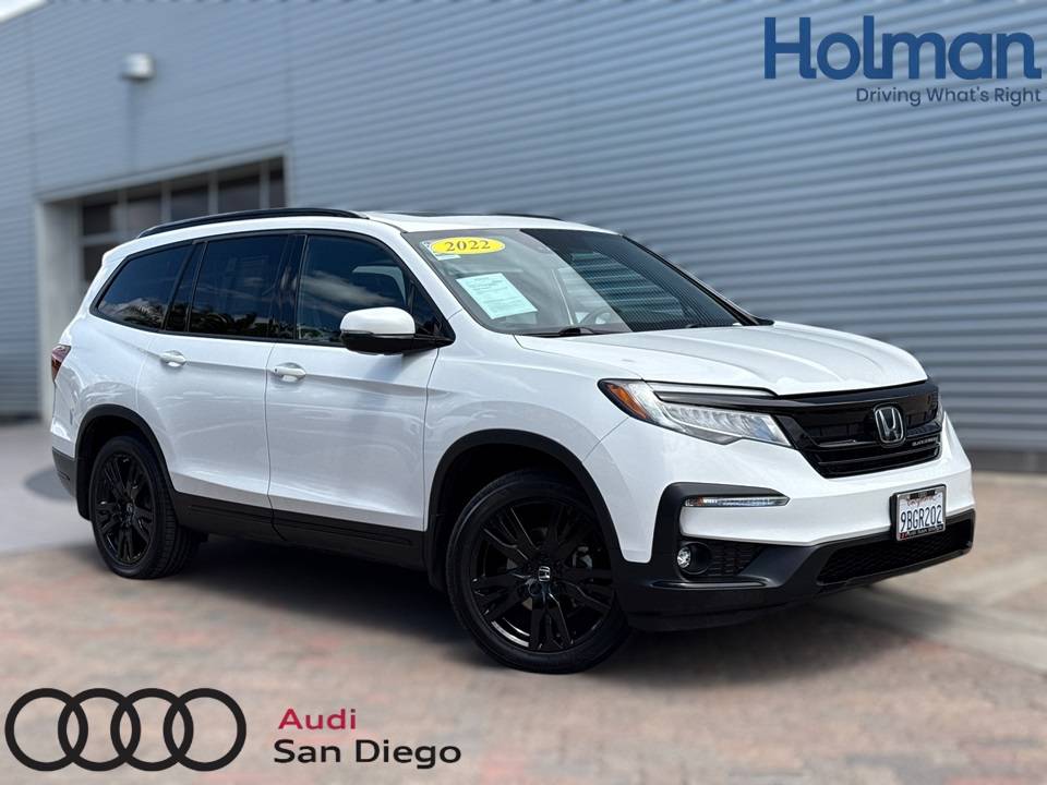 2022 Honda Pilot Black Edition — SUV — 30,905 mi — San Diego, CA