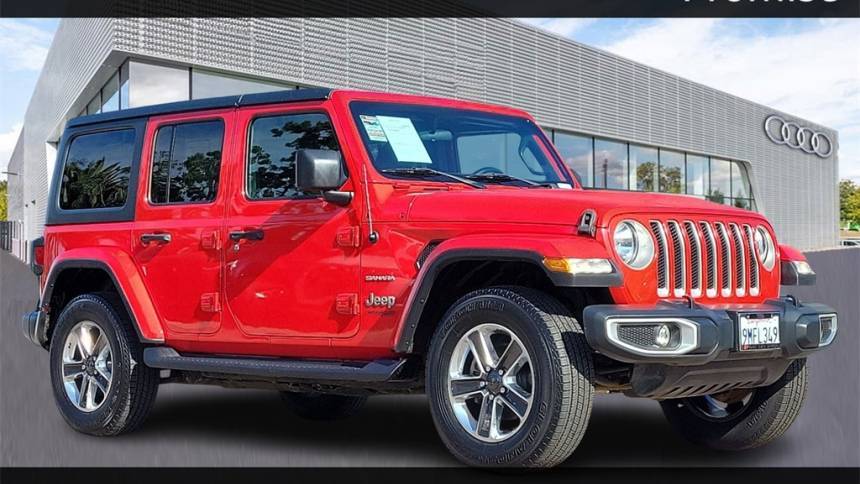 2020 Jeep Wrangler Sahara — SUV — 54,667 mi — San Diego, CA