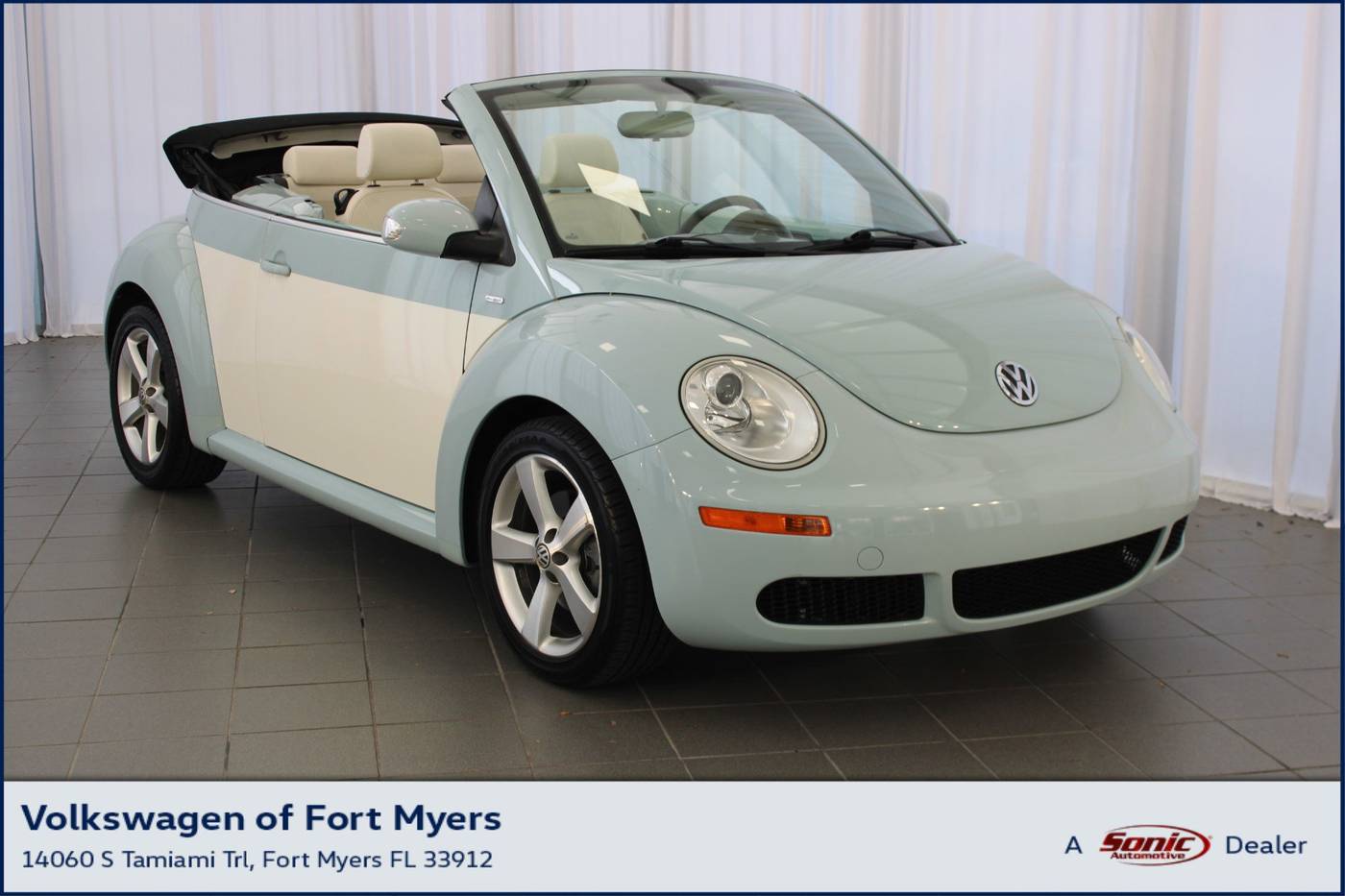 2010 Volkswagen New Beetle Final Edition — Convertible — 74,601 mi — Fort Myers, FL