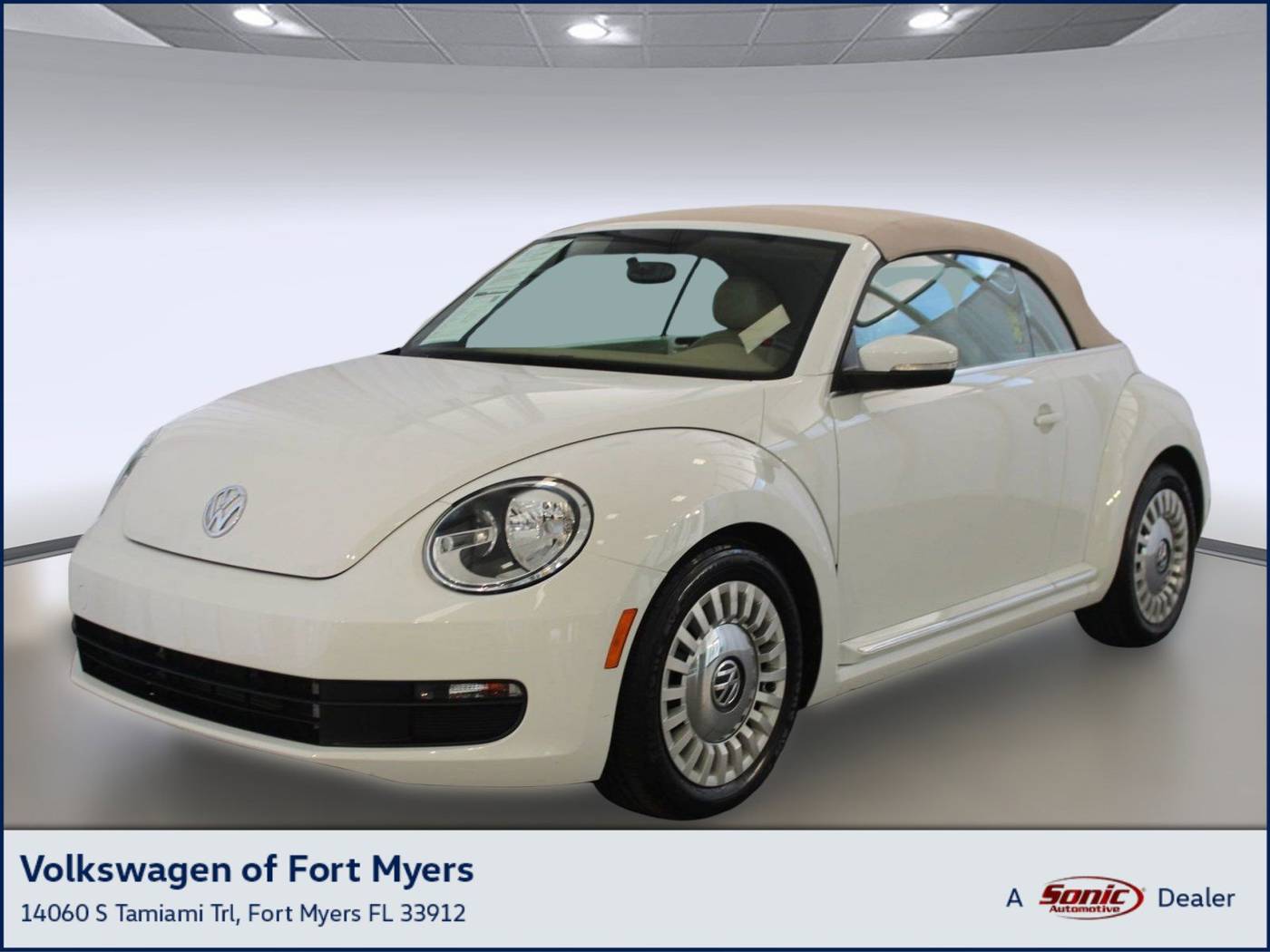 2015 Volkswagen Beetle 1.8T Classic — Convertible — 29,505 mi — Fort Myers, FL
