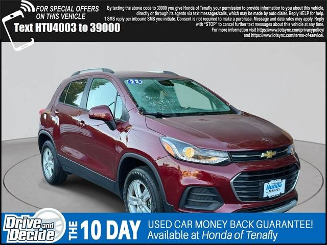 2022 Chevrolet Trax LT — SUV — 18,756 mi — Tenafly, NJ