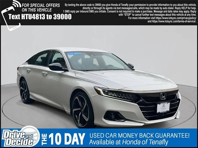 2022 Honda Accord Sport — Sedan — 22,566 mi — Tenafly, NJ