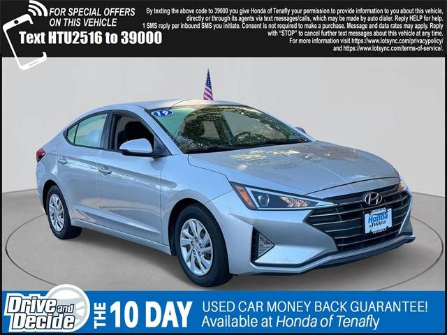 2019 Hyundai Elantra SE — Sedan — 17,898 mi — Tenafly, NJ