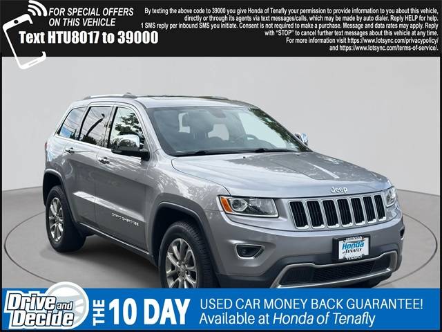 2015 Jeep Grand Cherokee Limited — SUV — 73,739 mi — Tenafly, NJ