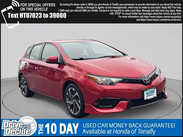 2018 Toyota Corolla iM iM — Hatchback — 65,827 mi — Tenafly, NJ