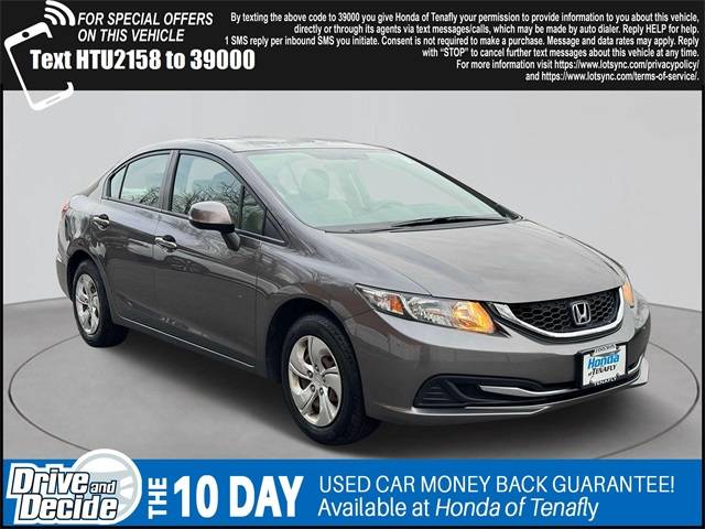 2013 Honda Civic LX — Sedan — 84,998 mi — Tenafly, NJ
