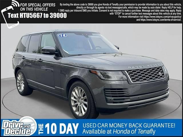 2018 Land Rover Range Rover HSE — SUV — 84,618 mi — Tenafly, NJ