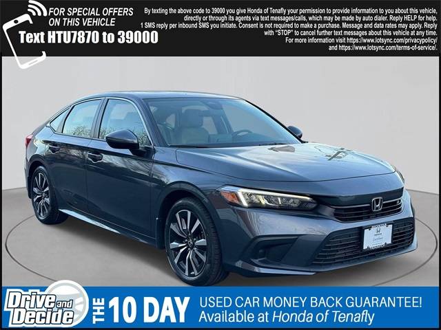 2022 Honda Civic EX — Sedan — 21,528 mi — Tenafly, NJ